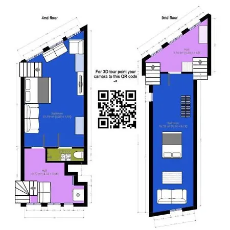 Bed & Breakfast Red Light Historic Canal Island Center *
